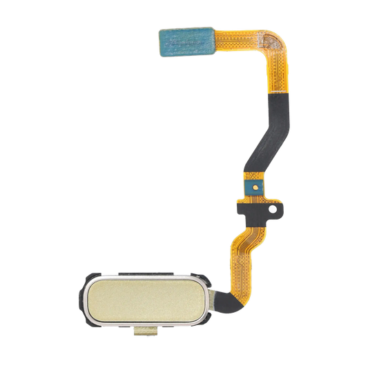 Home Button With Flex For Samsung Galaxy S7 (Gold Platinum)