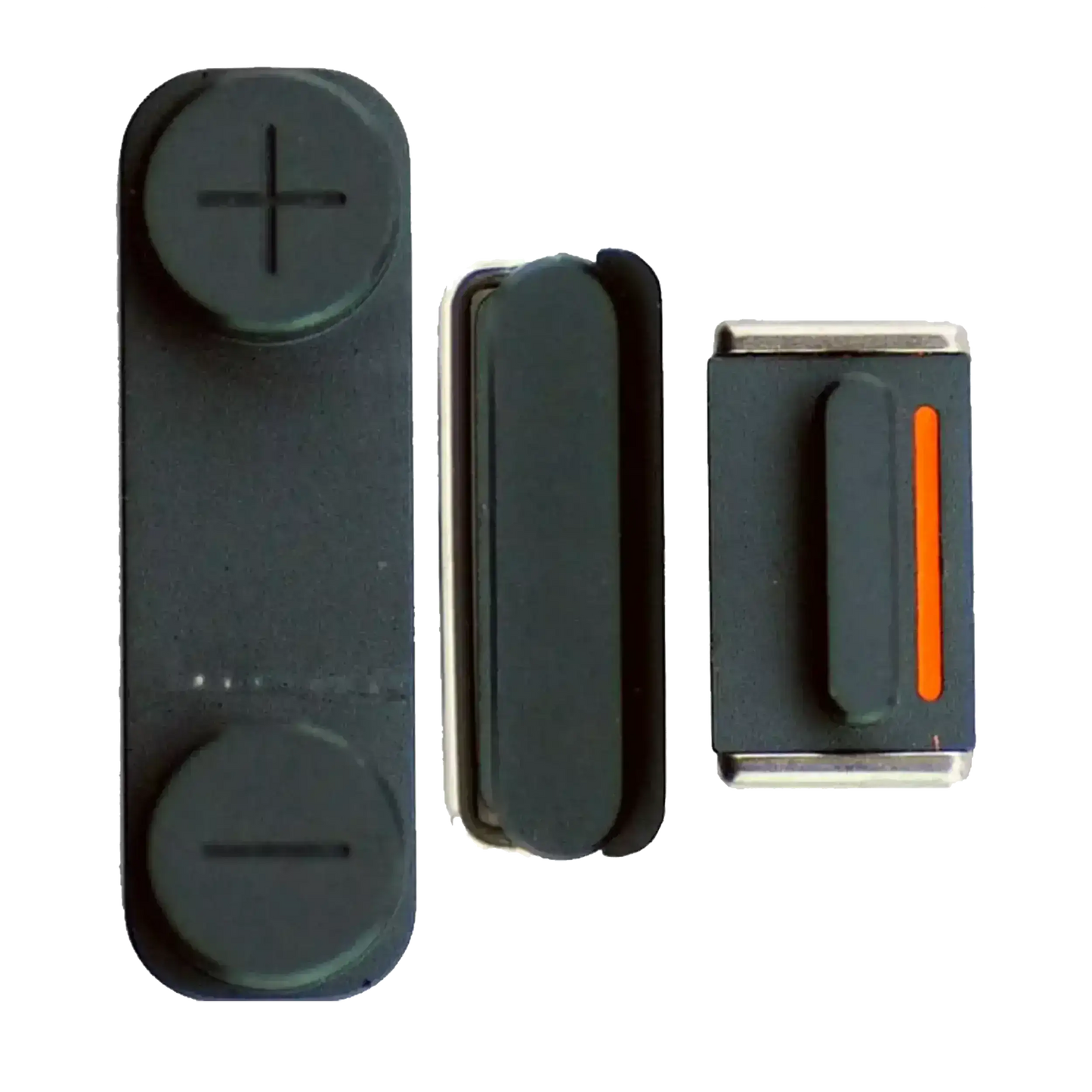 Hard Buttons Set (Power / Volume / Vibrator) For iPhone 5 (Black)