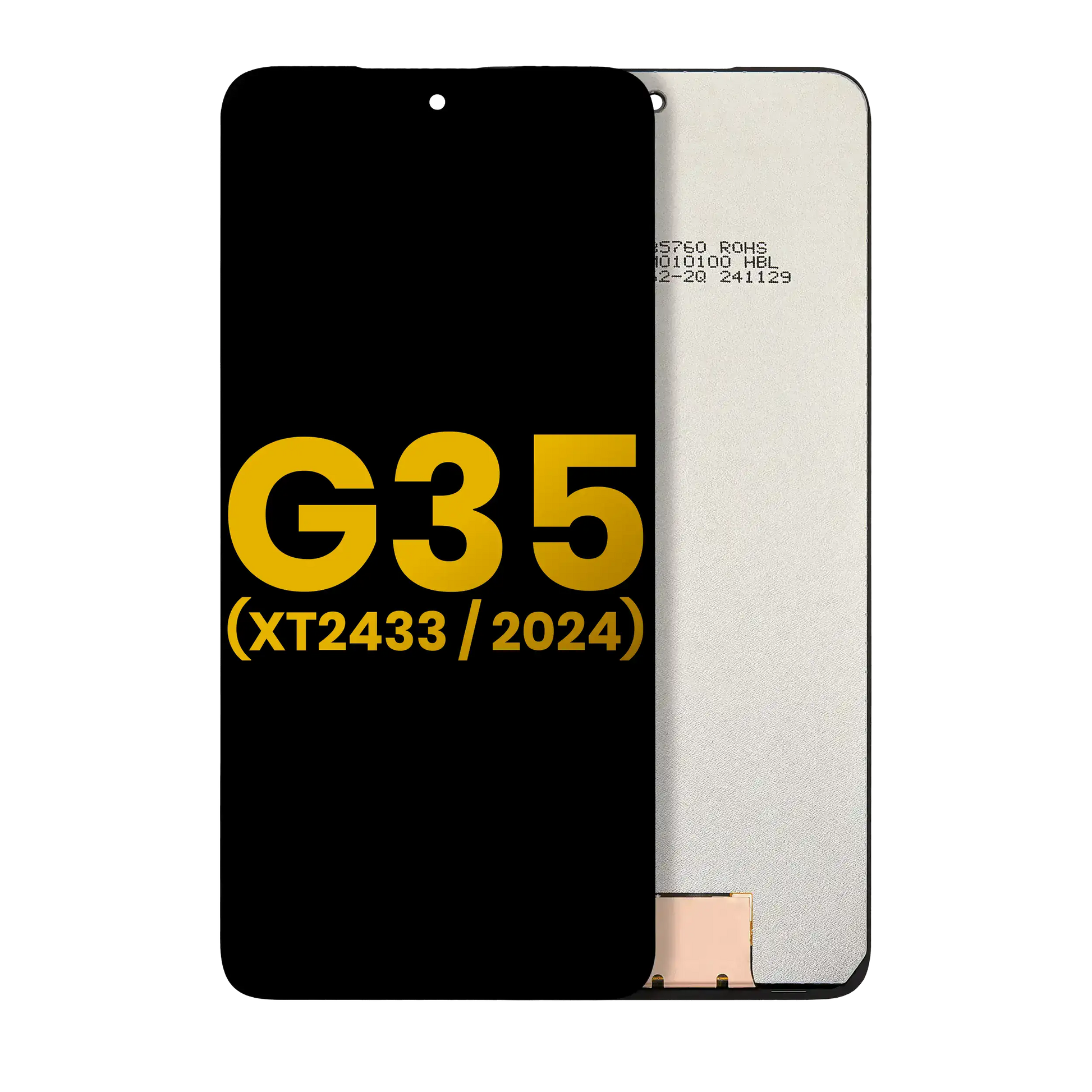 LCD Assembly Without Frame For Motorola Moto G35 5G (XT2433 / 2024) (Refurbished) (All Colors) replacement part SKU 107082233327 image 1