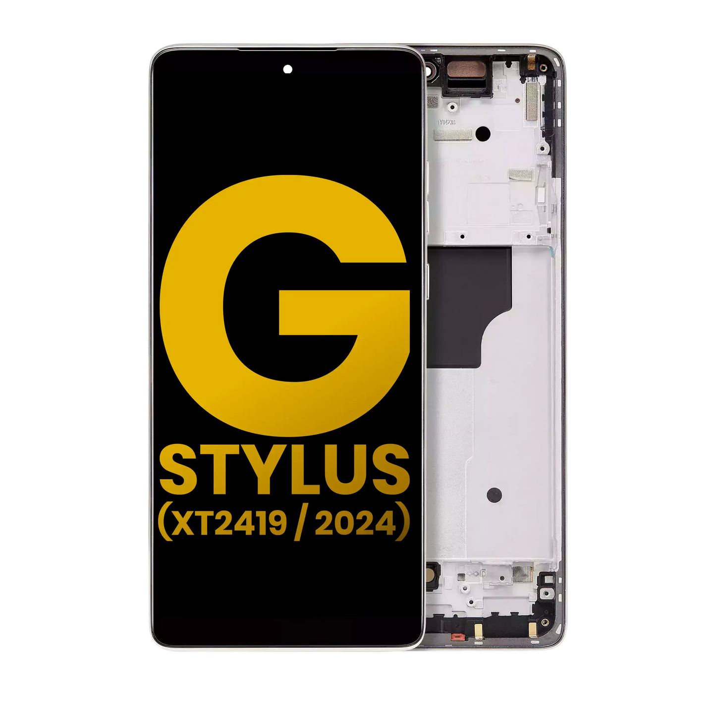 OLED Assembly With Frame For Motorola Moto G Stylus 5G (XT2419 / 2024) (Refurbished) (Caramel Latte) replacement part SKU 107082132801 image 1