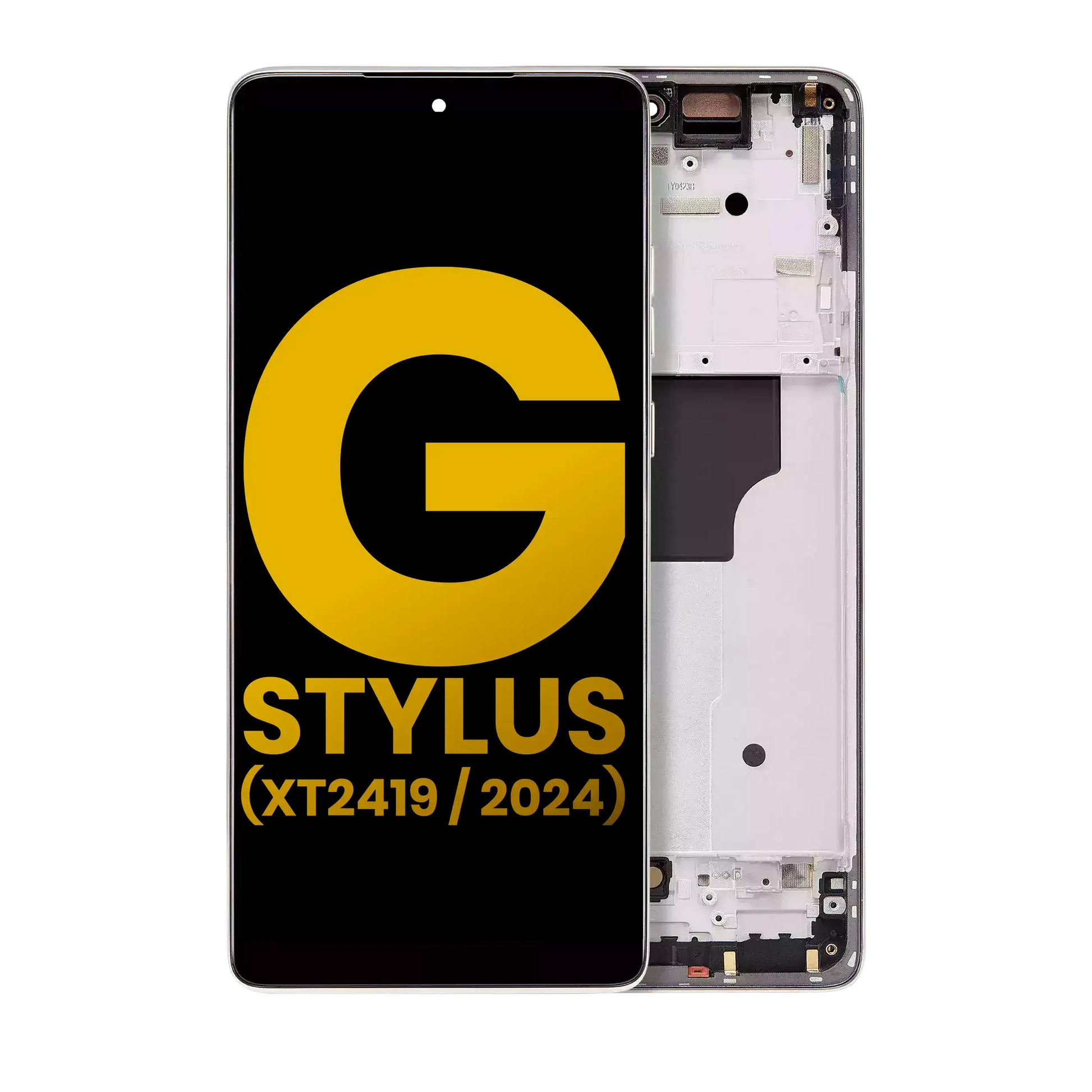 OLED Assembly With Frame For Motorola Moto G Stylus 5G (XT2419 / 2024) (Refurbished) (Caramel Latte) replacement part SKU 107082132801 image 1