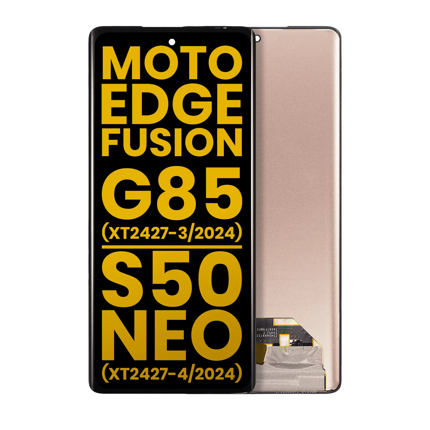 OLED Assembly Without Frame For Motorola Moto Edge 50 Fusion 5G (XT2429 / 2024) / G85 (XT2427-3/2024) / S50 Neo replacement part SKU 107082006688 image 1