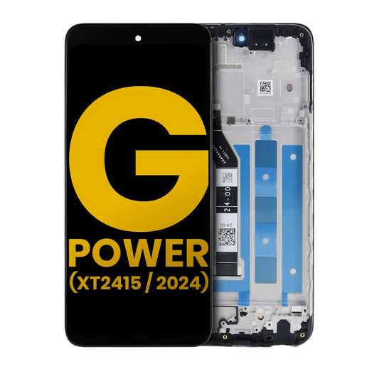 LCD Assembly With Frame For Motorola Moto G Power 5G (XT2415 / 2024) (Refurbished) (All Colors) replacement part SKU 107082142002 image 1
