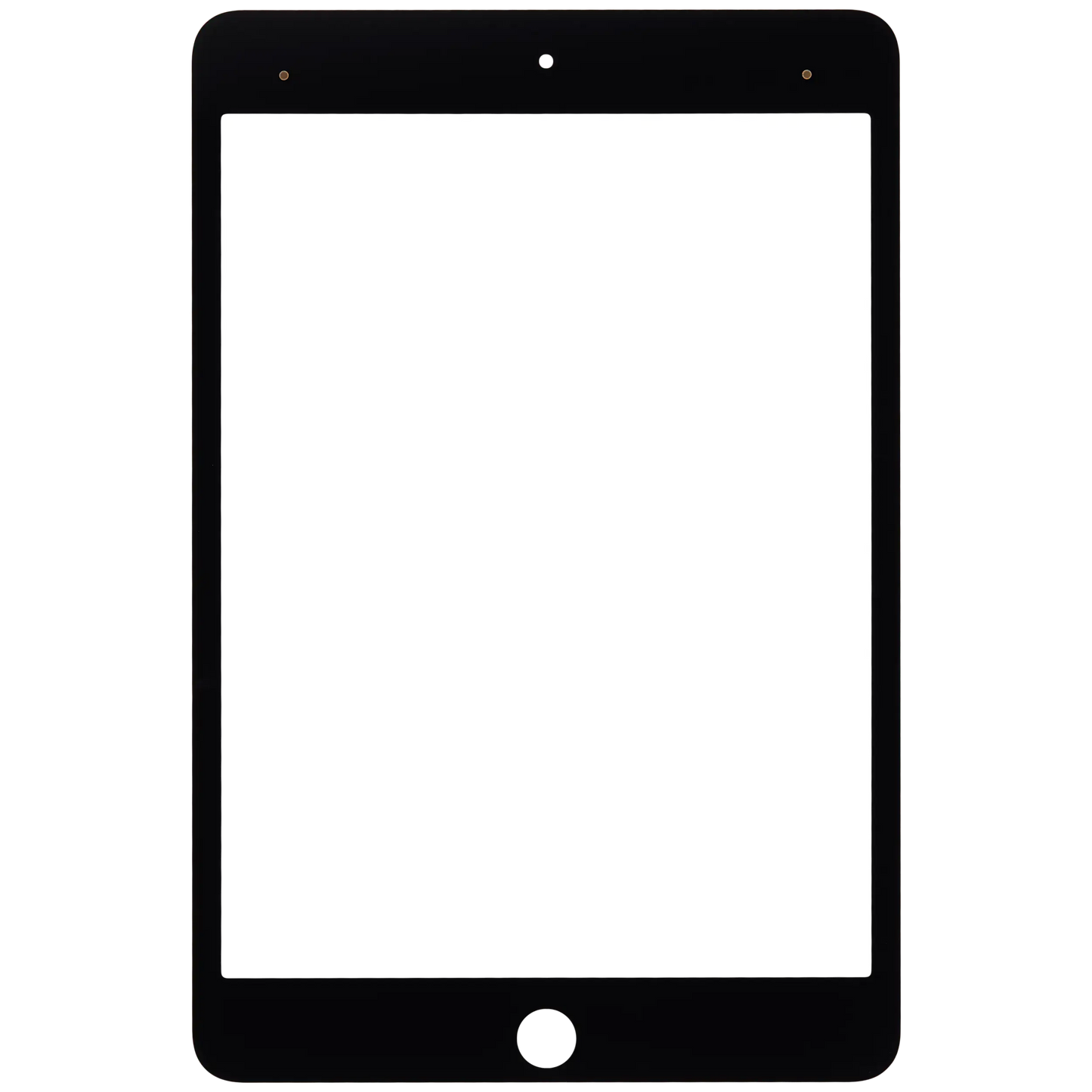 Front Glass For iPad Mini 5 (Glass Separation Required) (WiFi Only) (Black)
