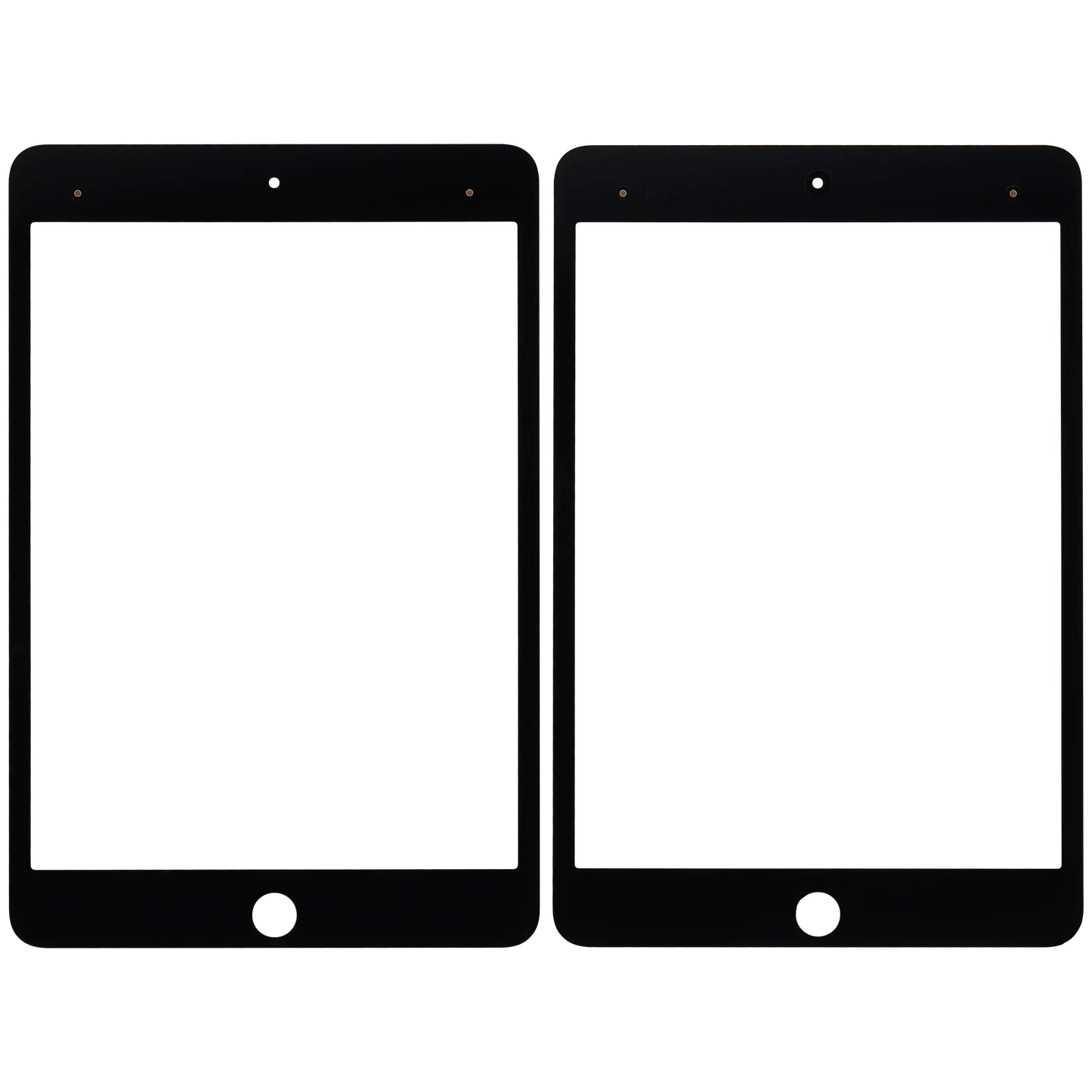 Front Glass For iPad Mini 5 (Glass Separation Required) (WiFi Only) (Black)