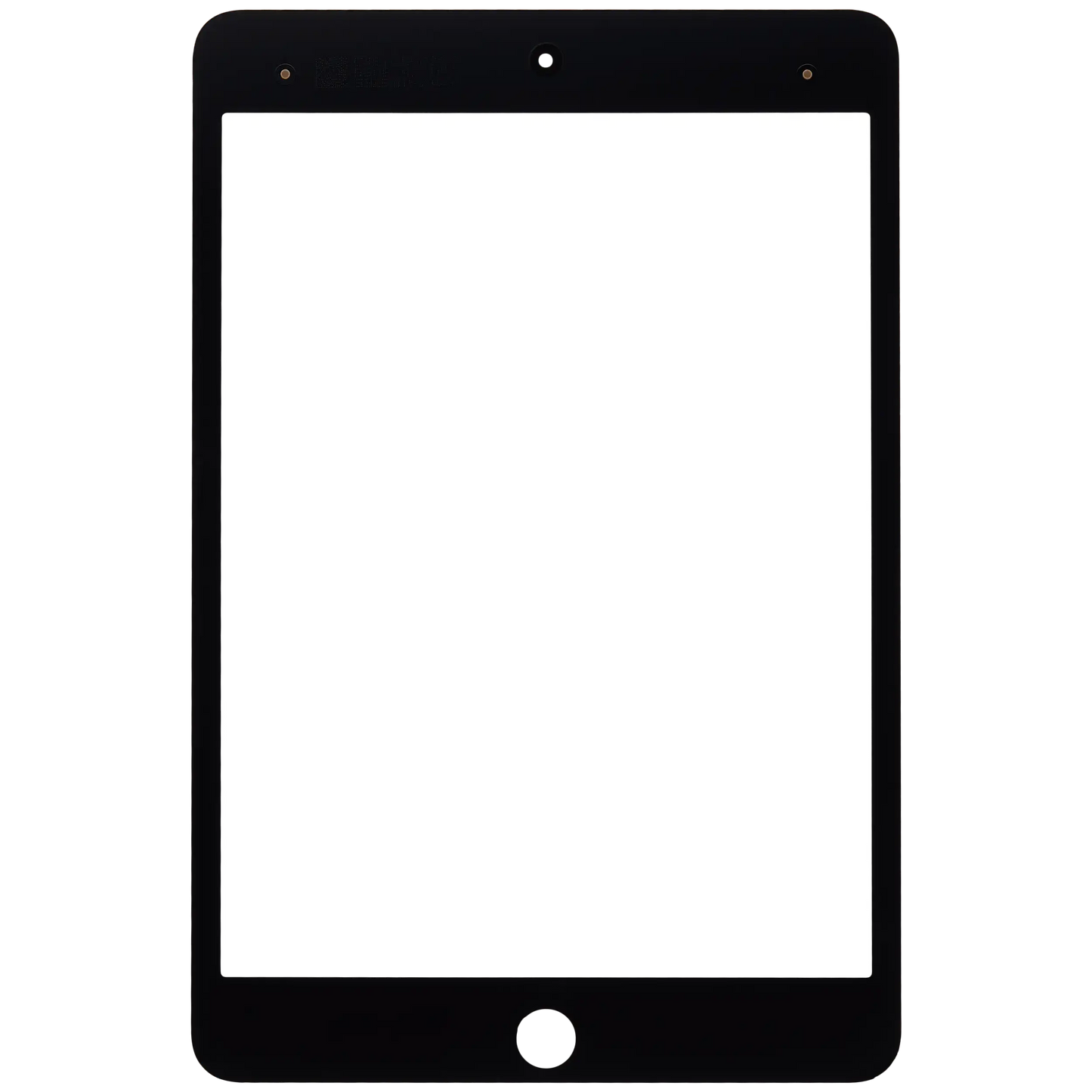 Front Glass For iPad Mini 5 (Glass Separation Required) (WiFi Only) (Black)