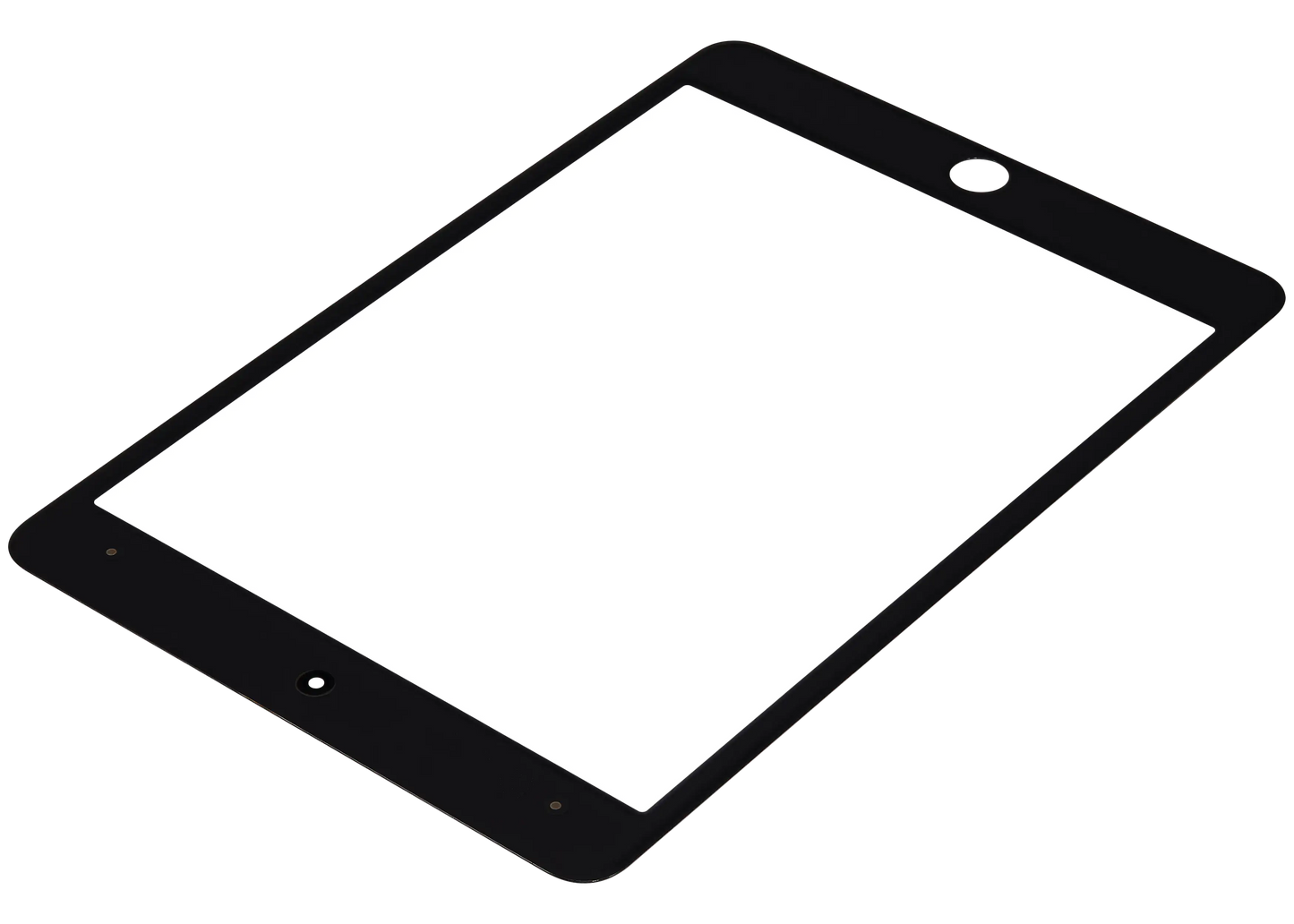 Front Glass For iPad Mini 5 (Glass Separation Required) (WiFi Only) (Black)
