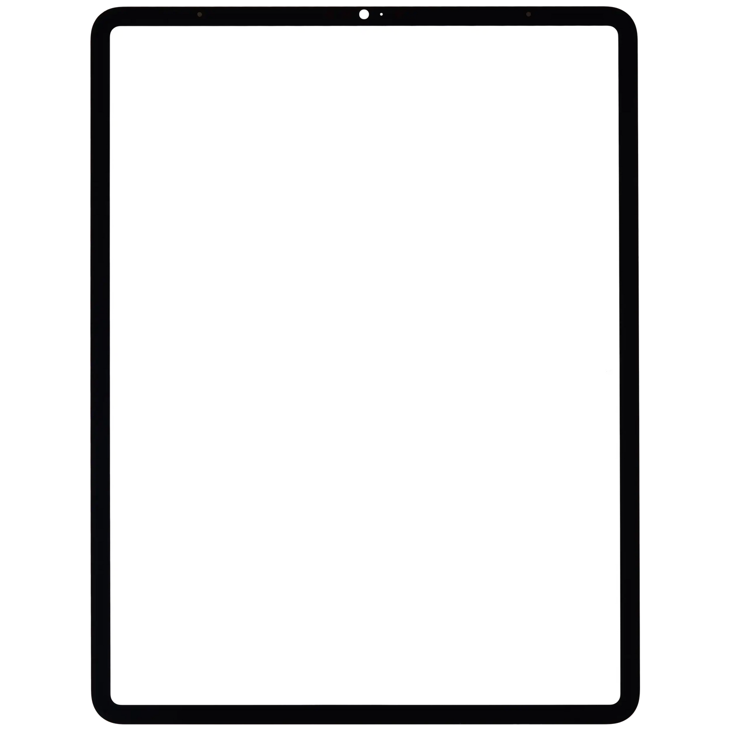 Front Glass For iPad Pro 12.9" 5th Gen (2021) / Pro 12.9" 6th Gen (2022) (Glass Separation Required) (Premium) (All Colors)