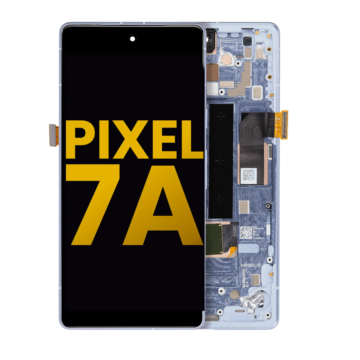 OLED Assembly With Frame (With Fingerprint Sensor ) For Google Pixel 7a 5G (Refurbished) (Sea) - replacement part product view