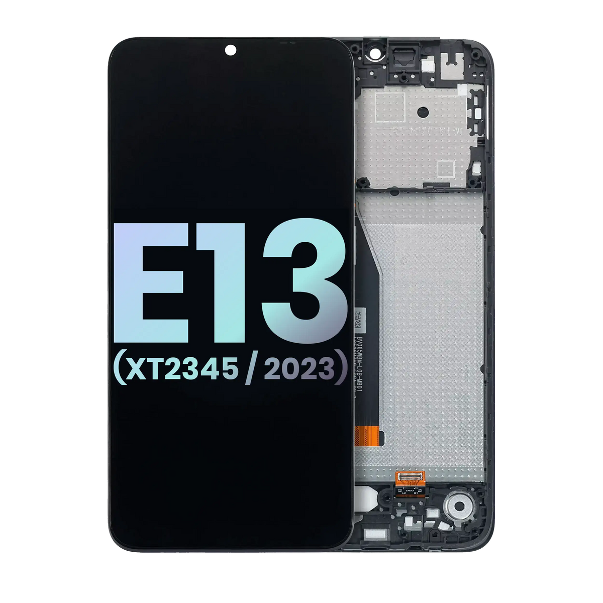 LCD Assembly With Frame for Moto E13 (XT2345 / 2023) - Motorola screen replacement part, SKU 107082113031, product image 1