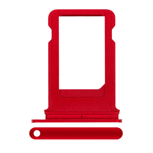 SIM Card Tray For iPhone 8 Plus (Service Pack) (Red)