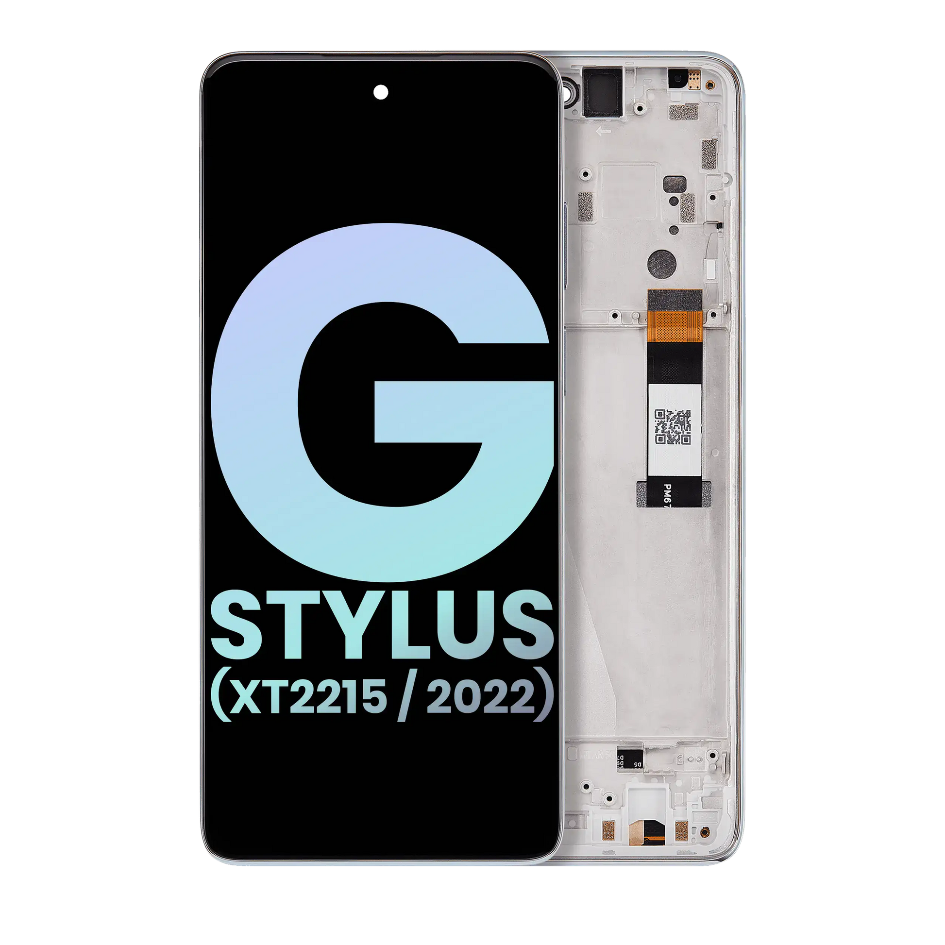 LCD Assembly With Frame For Motorola Moto G Stylus 5G (XT2215 / 2022) (Genuine OEM) (Seafoam Green) replacement part SKU 107012657301 image 1