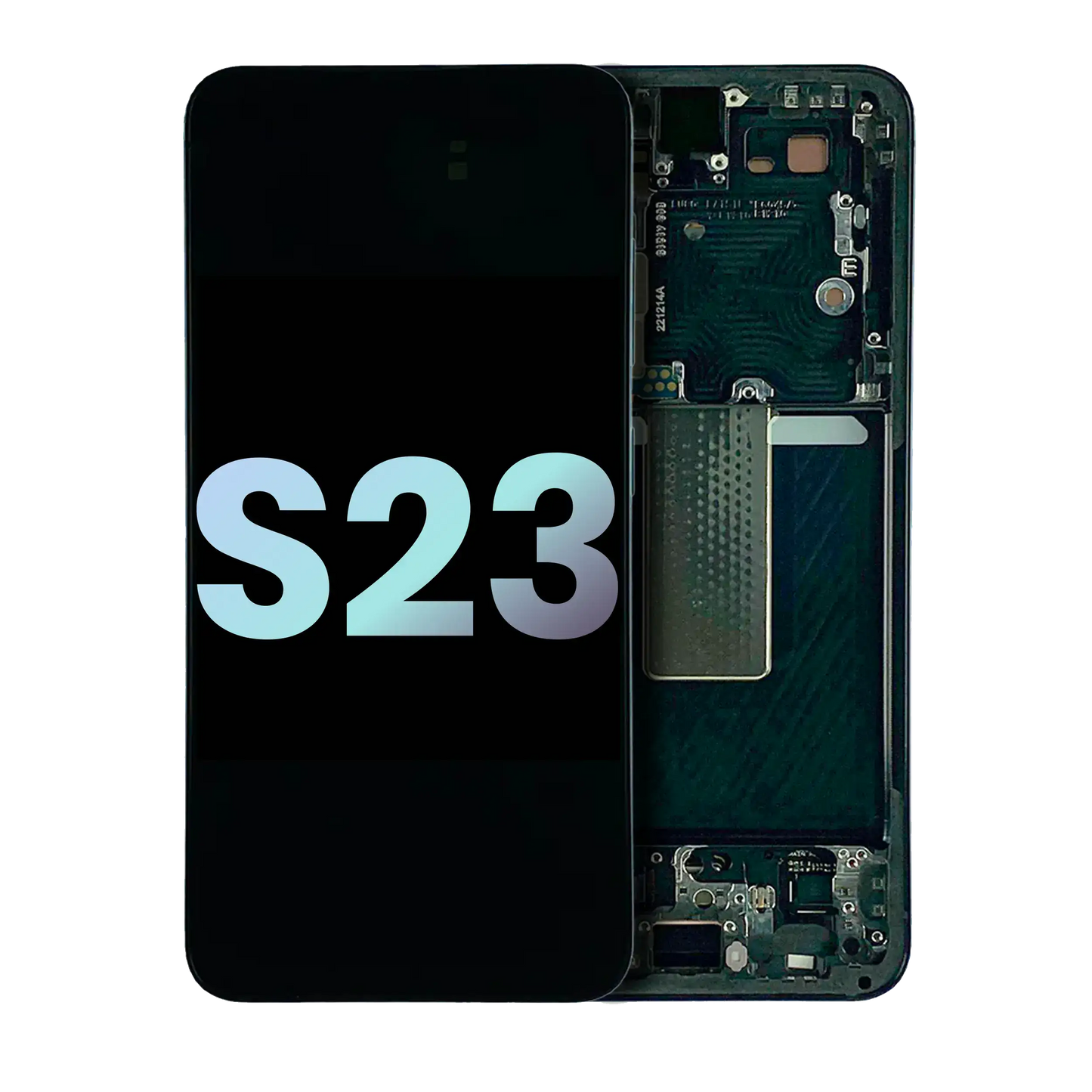 OLED Assembly With Frame For Samsung Galaxy S23 5G (US & International) (Service Pack) (Green)