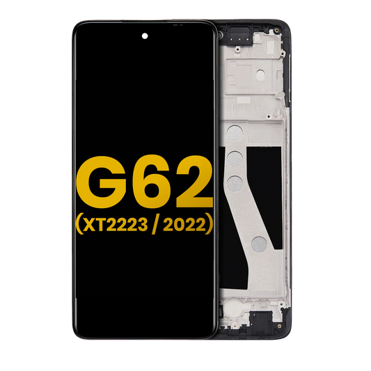 LCD Assembly With Frame For Motorola Moto G62 5G (XT2223 / 2022) (Refurbished) (All Colors) replacement part SKU 107082105802 image 1