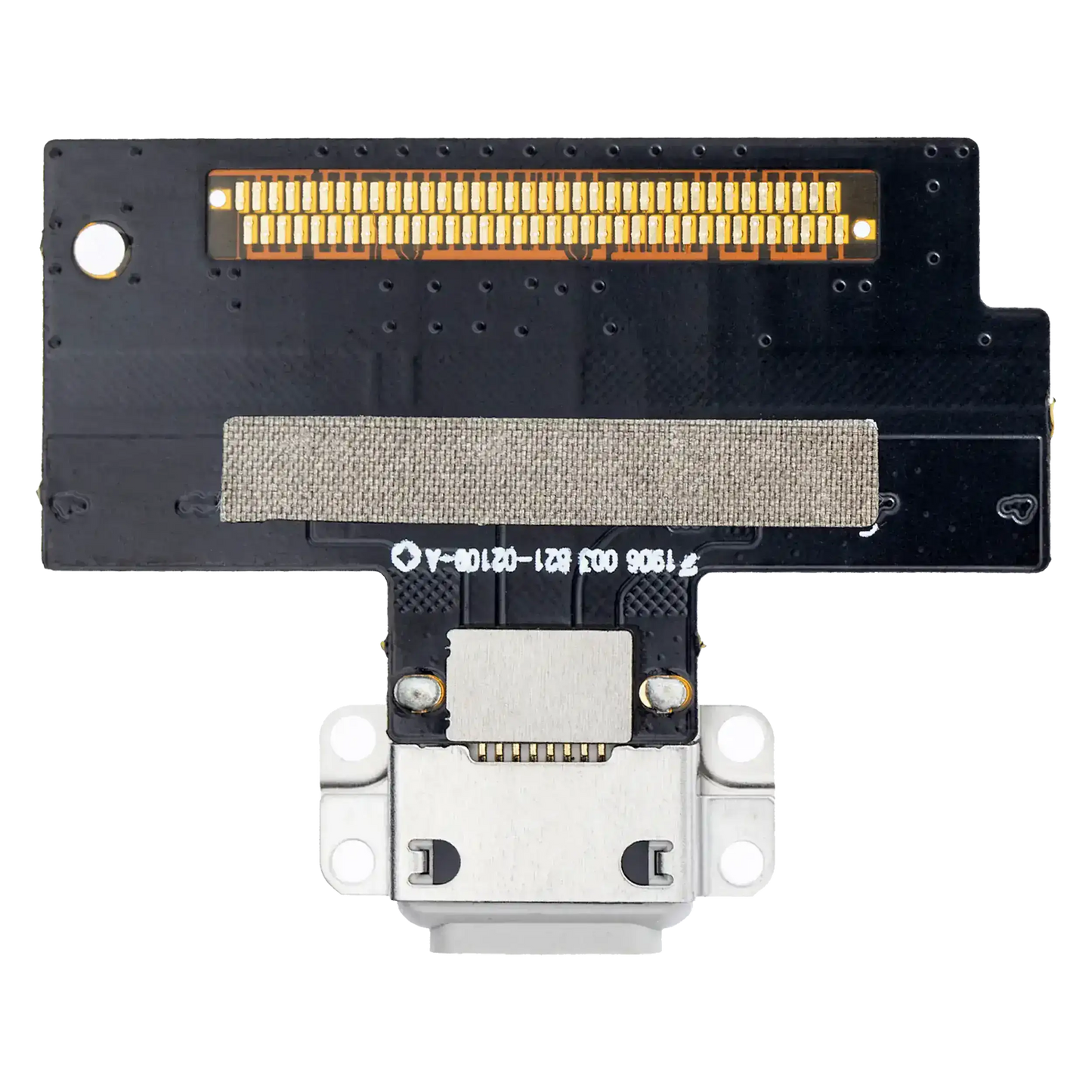 Charging Port Flex Cable For iPad Air 3 (Soldering Required) (Aftermarket Plus) (White)