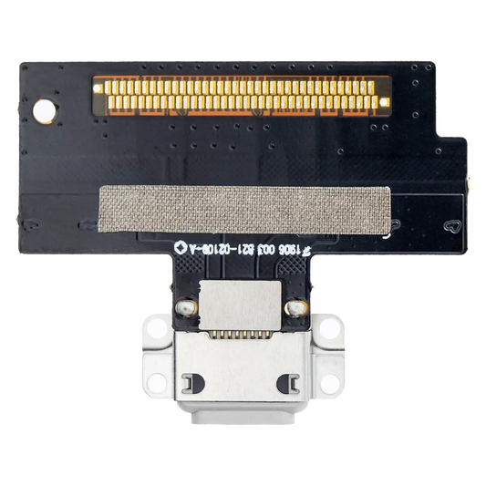 Charging Port Flex Cable For iPad Air 3 (Soldering Required) (Aftermarket Plus) (White)