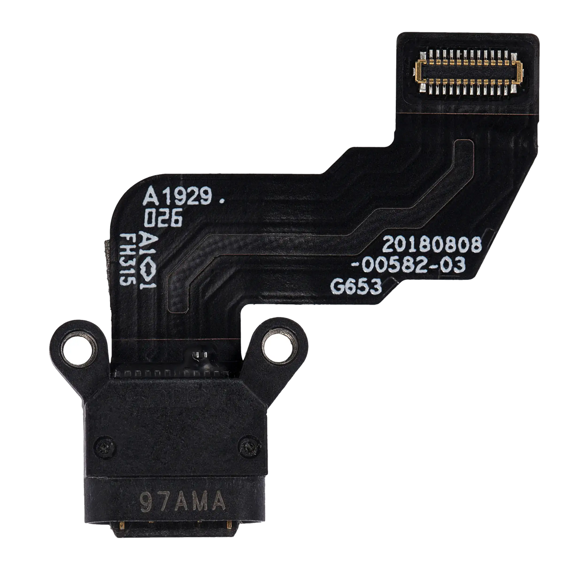 Charging Port Flex Cable For Google Pixel 3A - replacement part product view