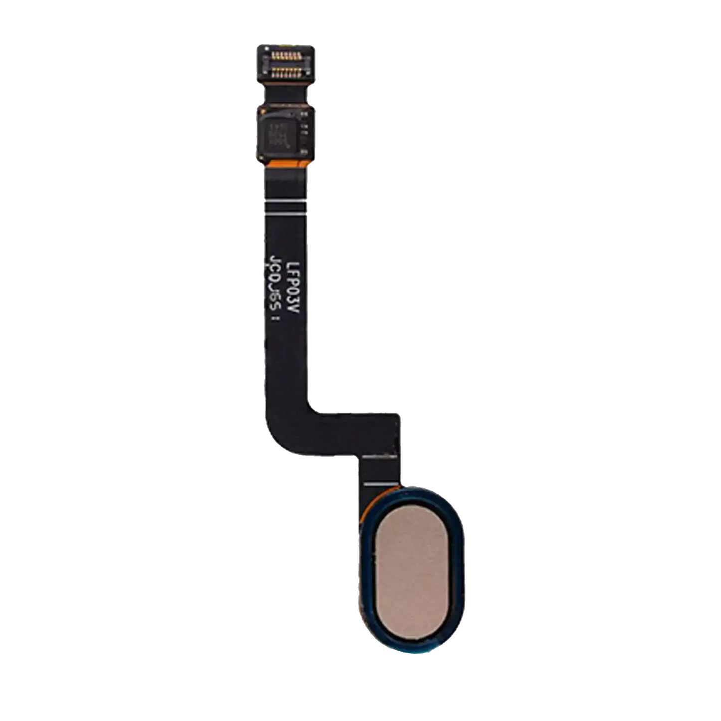 Home Button With Flex Cable For Motorola Moto G5 Plus (XT1687 / 2017) (Gold) | compatible mobile phone replacement part | SKU 107082050543 | product image 1