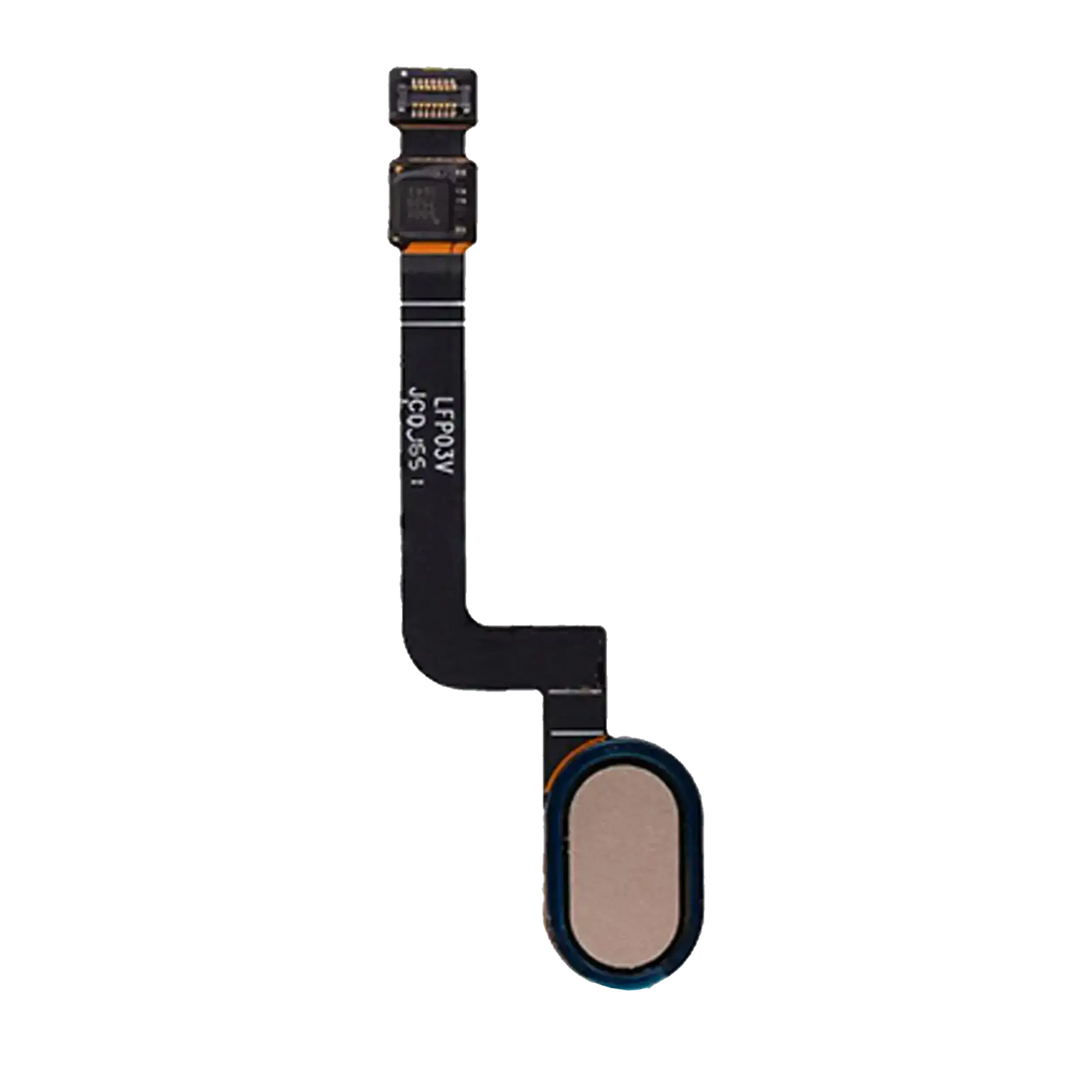 Home Button With Flex Cable For Motorola Moto G5 Plus (XT1687 / 2017) (Gold) | compatible mobile phone replacement part | SKU 107082050543 | product image 1