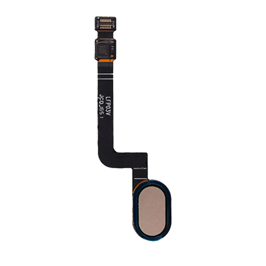 Home Button With Flex Cable For Motorola Moto G5 Plus (XT1687 / 2017) (Gold) | compatible mobile phone replacement part | SKU 107082050543 | product image 1
