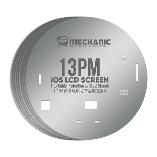 Screen Cable IC Protection Stencil For iPhone 11 To 13 Pro Max (Mechanic)