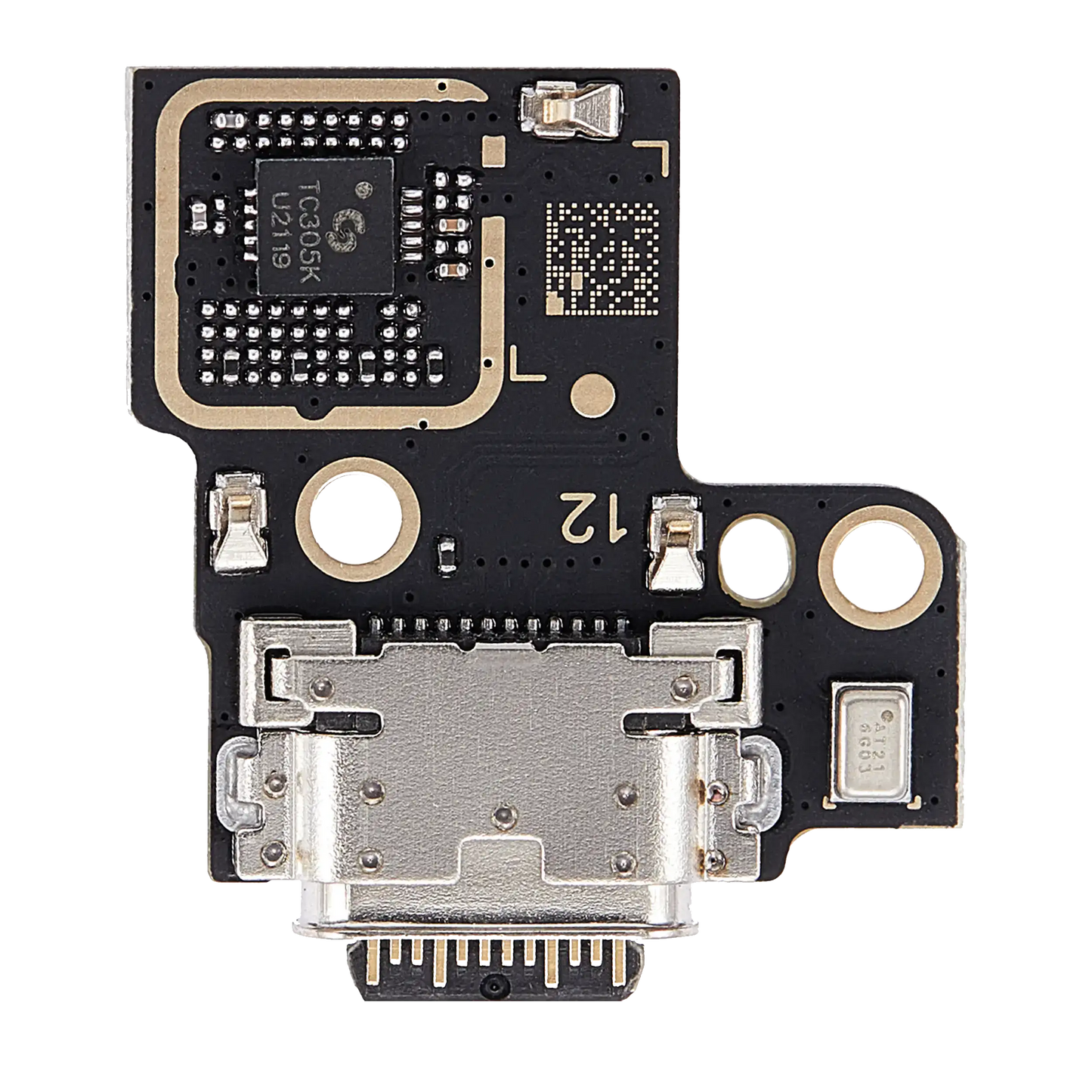 Charging Port Board For Motorola Moto G200 5G (XT2175 / 2022) replacement part SKU 107082125126 image 1