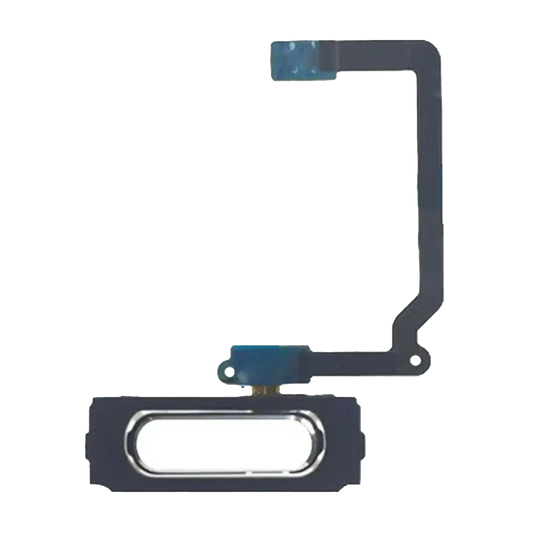 Home Button With Flex Cable For Samsung Galaxy S5 (White)