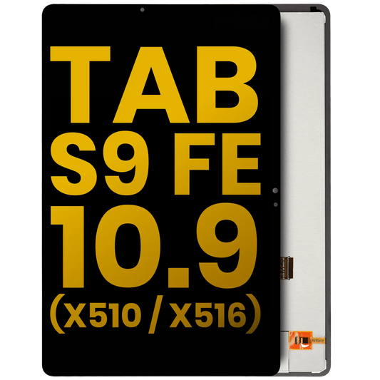 LCD Assembly Without Frame Compatible For Samsung Galaxy Tab S9 FE 10.9" (X510 / X516 ) (2023) (Refurbished) (Black) - product image 1