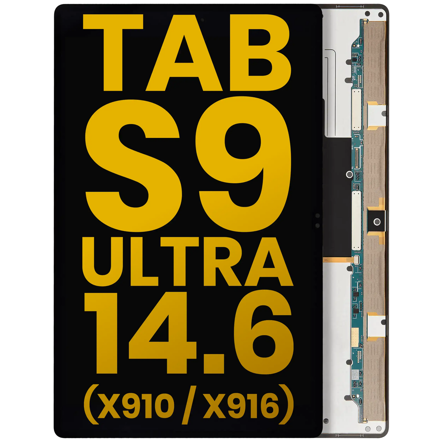 OLED Assembly Without Frame Compatible For Samsung Galaxy Tab S9 Ultra 14.6" (X910 / X916) (2023) (Refurbished) (All Colors) - product image 1