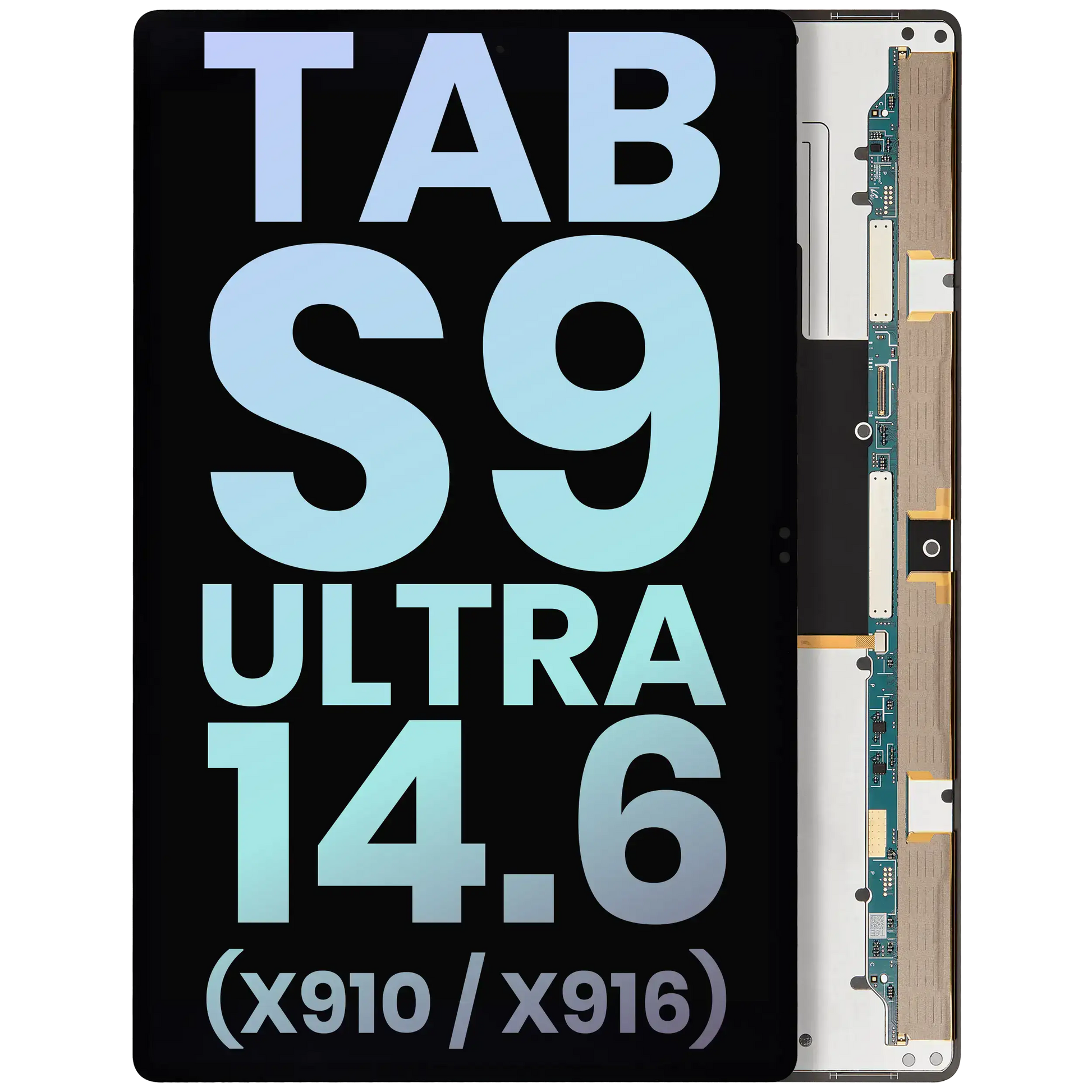 OLED Assembly Without Frame Compatible For Samsung Galaxy Tab S9 Ultra 14.6" (X910 / X916) (2023) (Service Pack) (All Colors) - product image 1