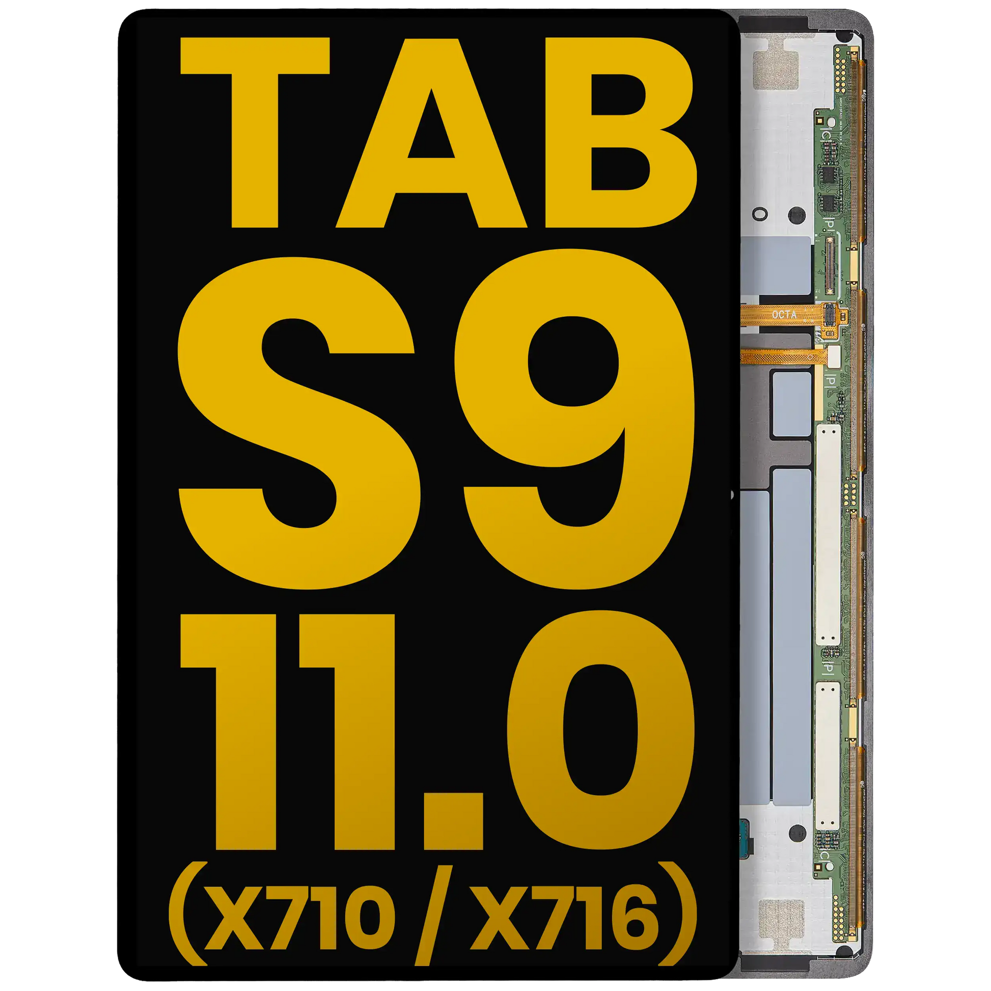 OLED Assembly Without Frame Compatible For Samsung Galaxy Tab S9 11.0" (X710 / X716) (2023) (Refurbished) (All Colors) - product image 1