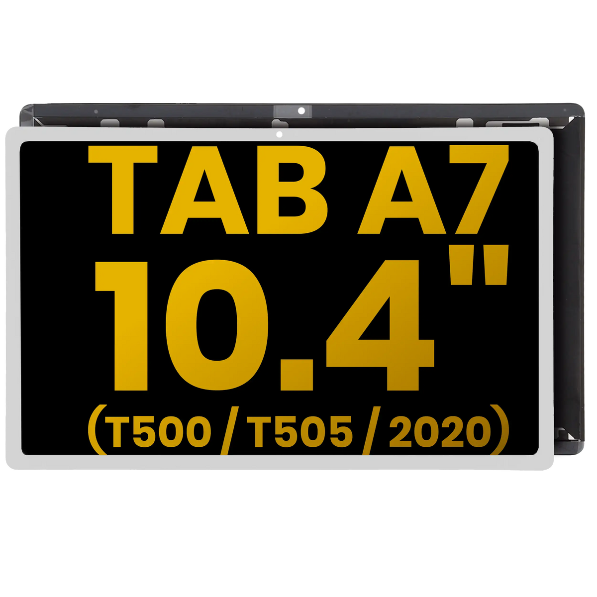 LCD Assembly Without Frame For Samsung Galaxy Tab A7 10.4" (T500 / T505 / T507) (2020) (Refurbished) (White) - Samsung Galaxy Tab A7 10.4" (2020) Replacement Parts - SKU 107082081502 - product image 1