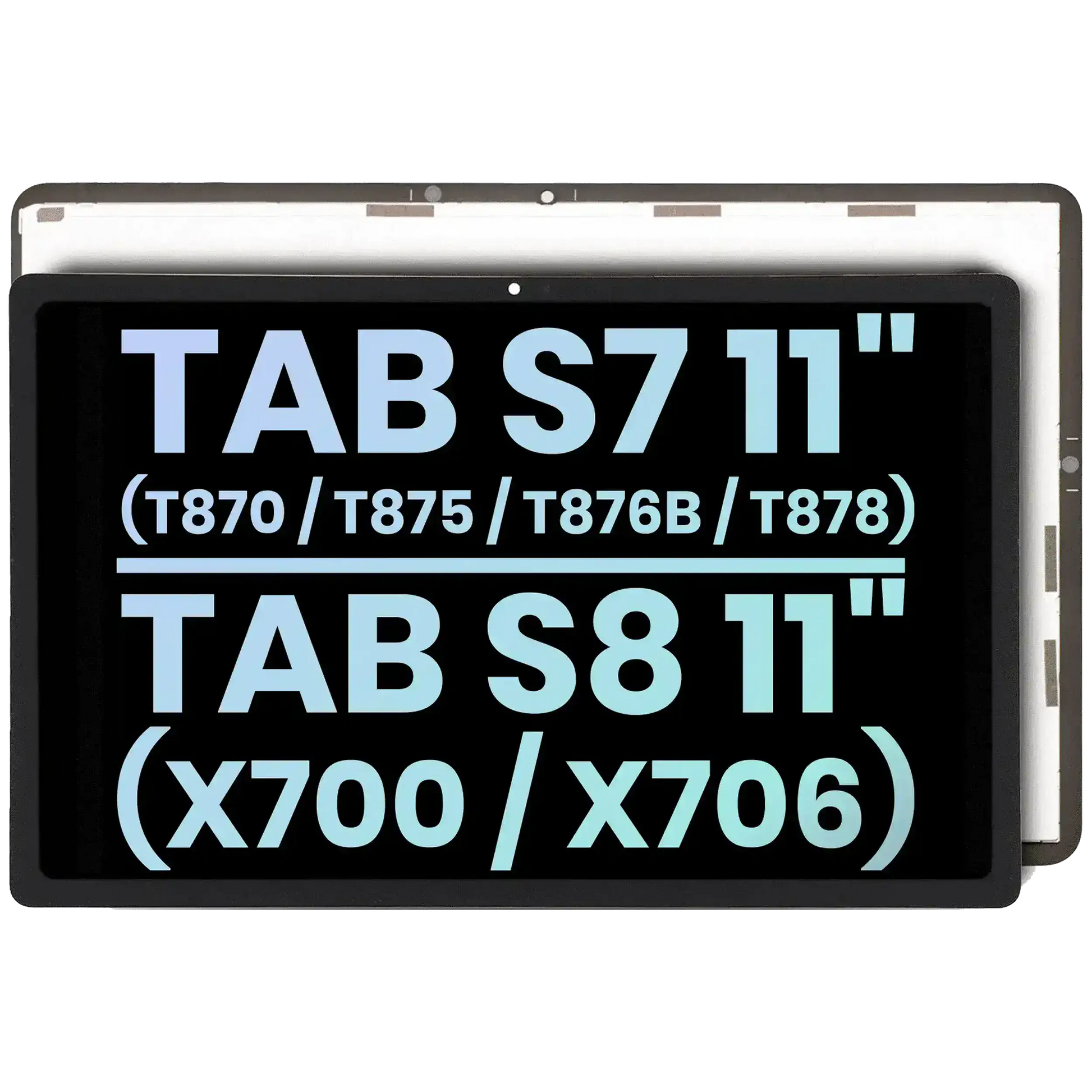 LCD Assembly Without Frame Compatible For Samsung Galaxy Tab S7 11" (2020) (T870 / T875 / T876B / T878) / Tab S8 11" (2022) (X700 / X706) (Wi-Fi & Cellular) (Service Pack) (All Colors) - product image 1