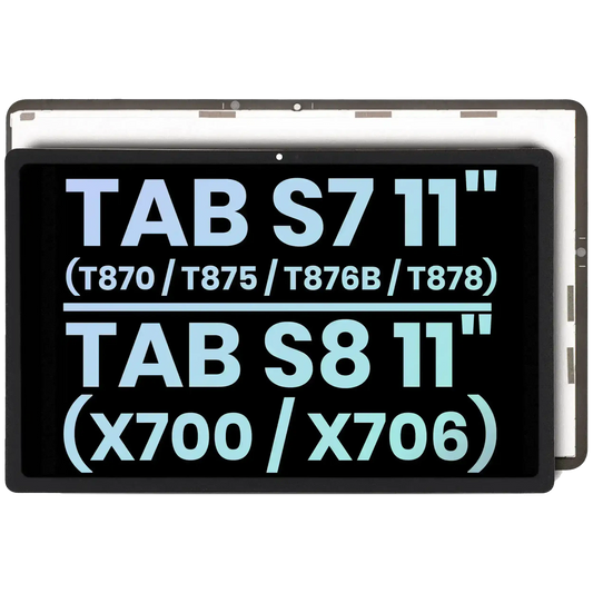 LCD Assembly Without Frame Compatible For Samsung Galaxy Tab S7 11" (2020) (T870 / T875 / T876B / T878) / Tab S8 11" (2022) (X700 / X706) (Wi-Fi & Cellular) (Service Pack) (All Colors) - product image 1