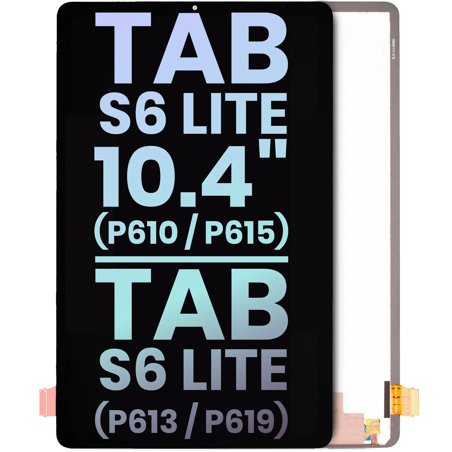 LCD Assembly Without Frame Compatible For Samsung Galaxy Tab S6 Lite 10.4" (P610 / P615) (2020) / Tab S6 Lite 10.4" (P613 / P619) (2022) (Service Pack) - product image 1