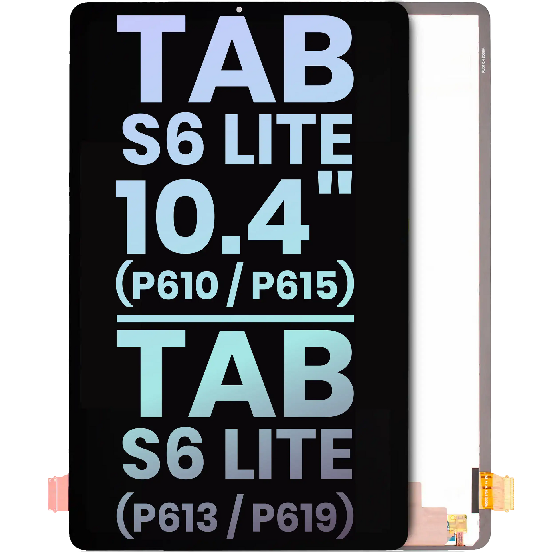 LCD Assembly Without Frame Compatible For Samsung Galaxy Tab S6 Lite 10.4" (P610 / P615) (2020) / Tab S6 Lite 10.4" (P613 / P619) (2022) (Service Pack) - product image 1