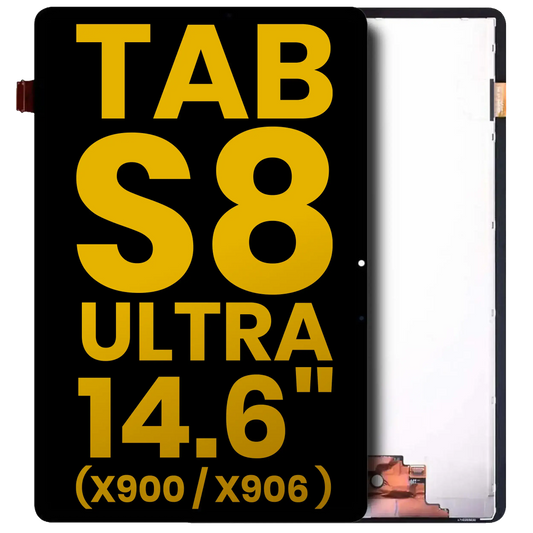 OLED Assembly Without Frame Compatible For Samsung Galaxy Tab S8 Ultra 14.6" (X900 / X906 ) (2022) (Refurbished) (Black) - product image 1