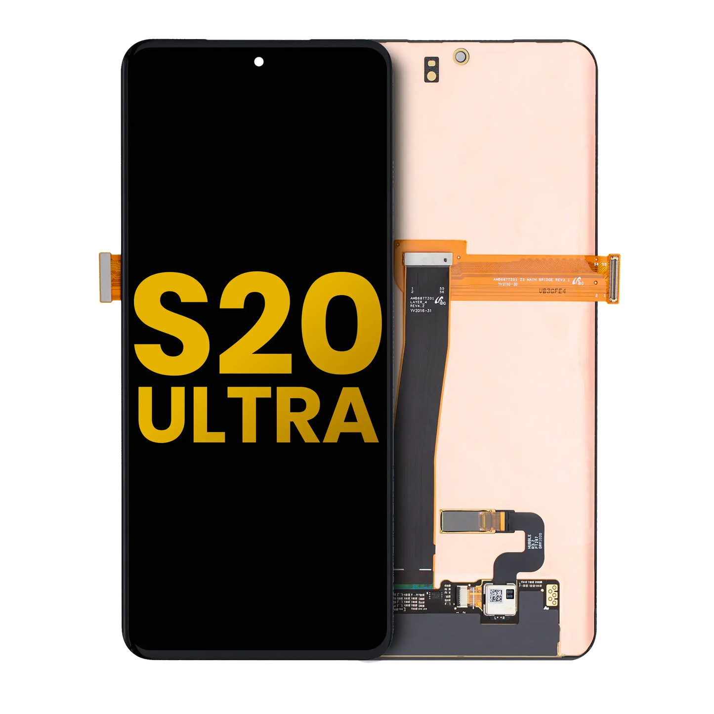 OLED Assembly Without Frame For Samsung Galaxy S20 Ultra 5G (Refurbished) (All Colors)