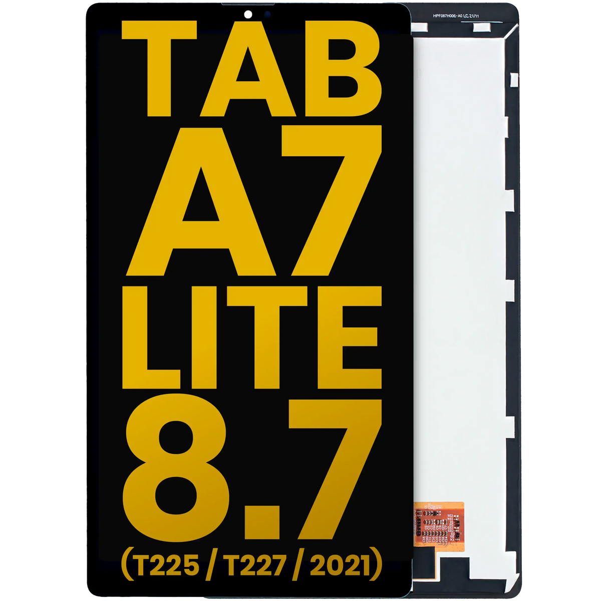 LCD Assembly Without Frame For Samsung Galaxy Tab A7 Lite 8.7" (2021) (T225 / T227) (Cellular Version) (Refurbished) (Black) - Samsung Galaxy Tab A7 Lite 8.7" (2021) Replacement Parts - SKU 107082077903 - product image 1