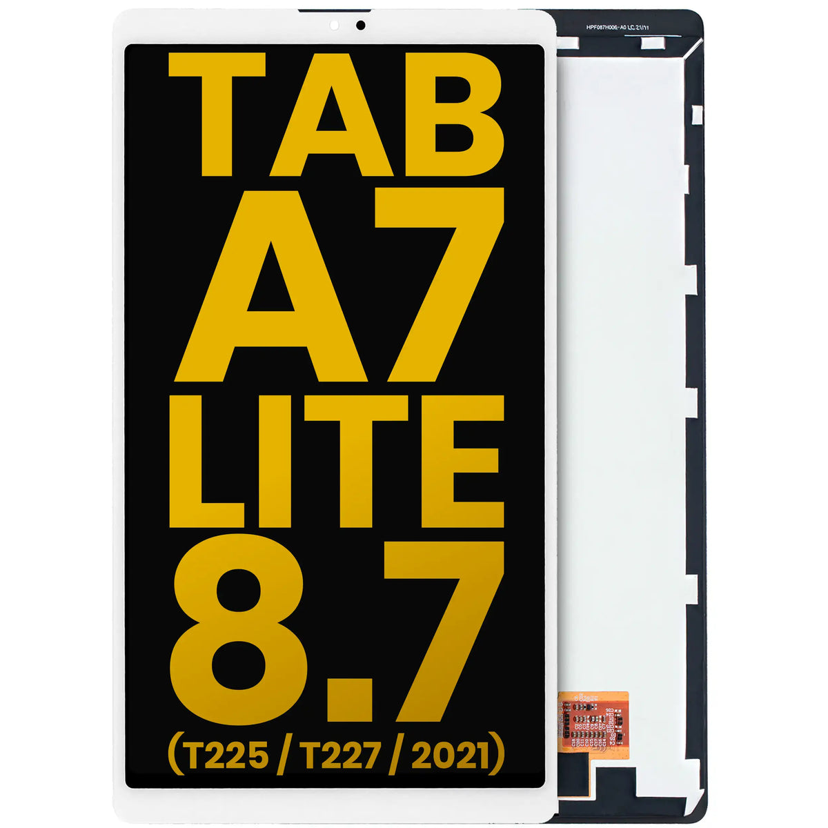 LCD Assembly Without Frame For Samsung Galaxy Tab A7 Lite 8.7" (2021) (T225 / T227) (Cellular Version) (Refurbished) (White) - Samsung Galaxy Tab A7 Lite 8.7" (2021) Replacement Parts - SKU 107082077904 - product image 1