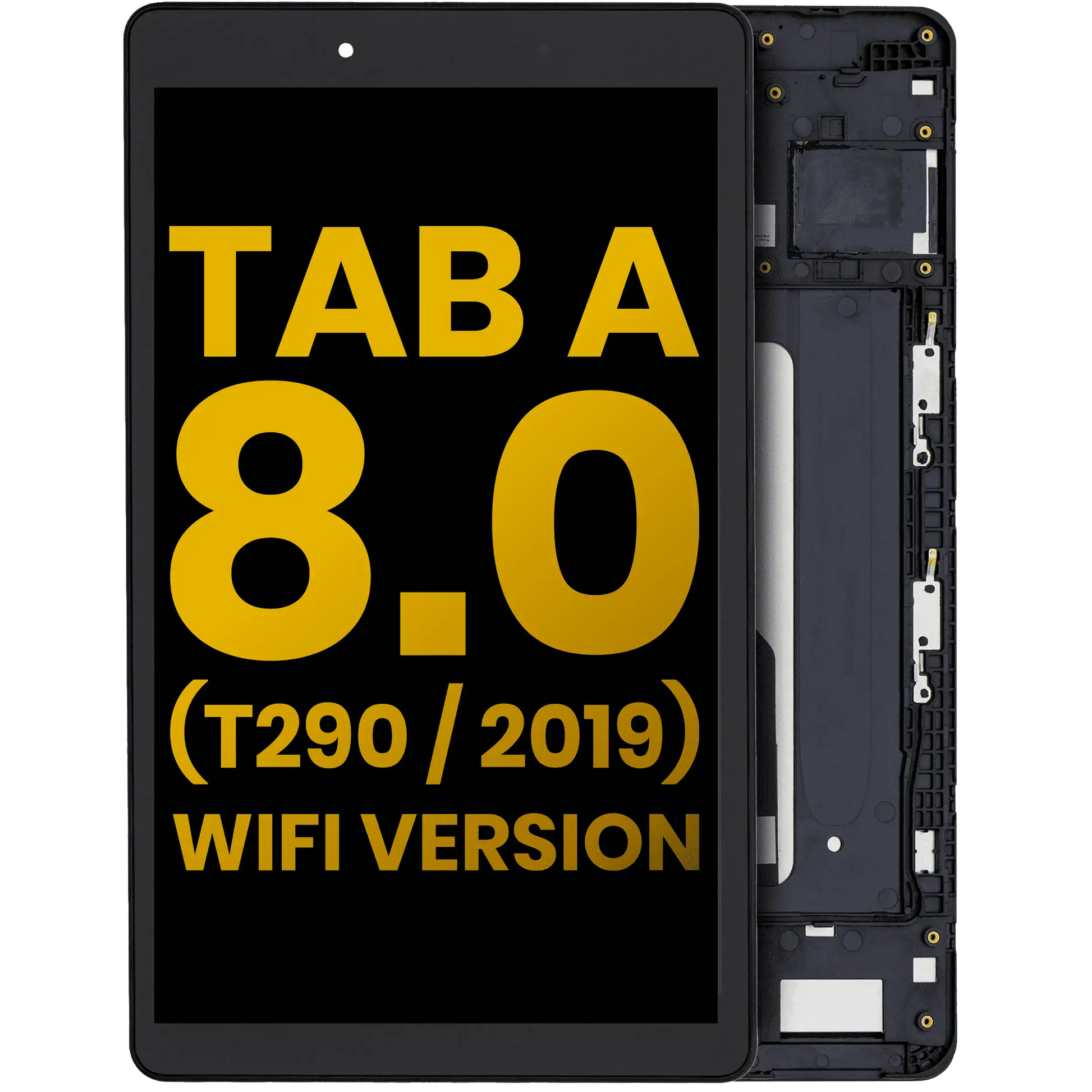 LCD Assembly With Frame For Samsung Galaxy Tab A 8.0" (T290) (2019) (WiFi Version) (Refurbished) (Black) - Samsung Galaxy Tab A 8.0" (2019) Replacement Parts - SKU 107082072505 - product image 1