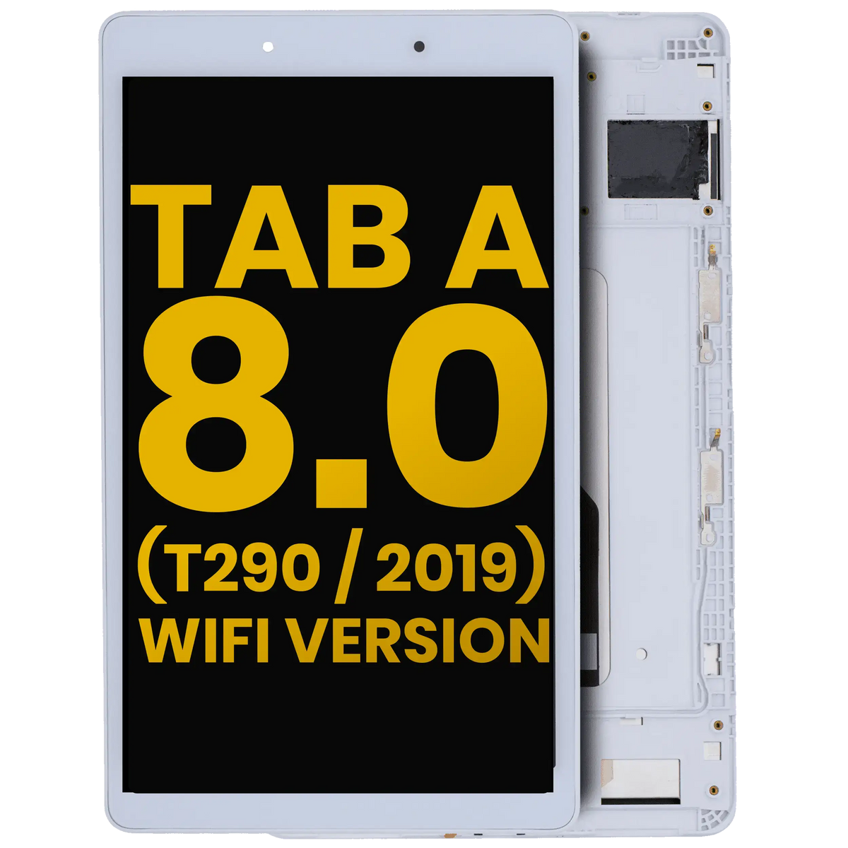LCD Assembly With Frame For Samsung Galaxy Tab A 8.0" (T290) (2019) (WiFi Version) (Refurbished) (White) - Samsung Galaxy Tab A 8.0" (2019) Replacement Parts - SKU 107082072506 - product image 1