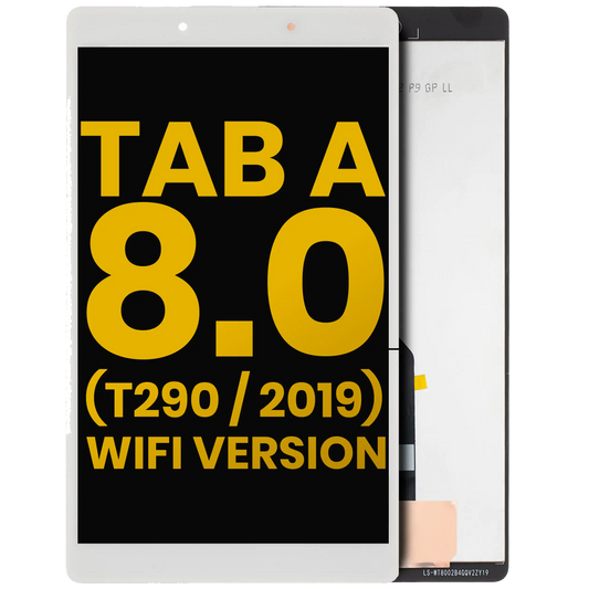 LCD Assembly Without Frame For Samsung Galaxy Tab A 8.0" (T290) (2019) (WiFi Version) (Refurbished) (White) - Samsung Galaxy Tab A 8.0" (2019) Replacement Parts - SKU 107082072502 - product image 1
