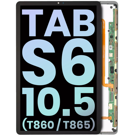 OLED Assembly Without Frame Compatible For Samsung Galaxy Tab S6 10.5" (T860 / T865) (2019) (Service Pack) - product image 1