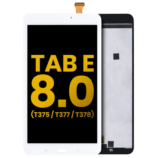 LCD Assembly Without Frame For Samsung Galaxy Tab E 8.0" (T375 / T377 / T378) (2016) (Refurbished) (White) Samsung Galaxy Tab replacement part image 1
