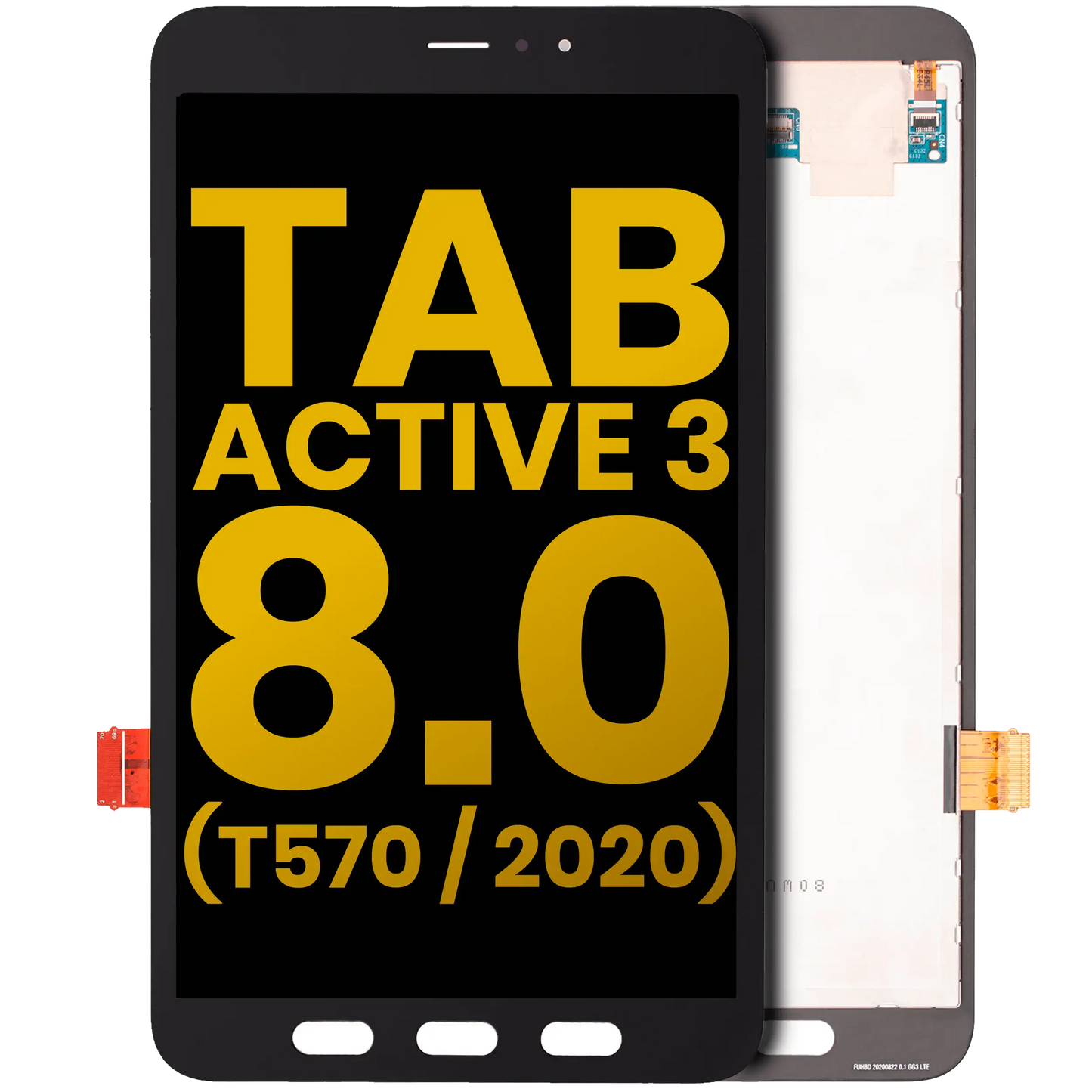 LCD Assembly Without Frame For Samsung Galaxy Tab Active 3 8.0" (T570) (2020) (WiFi Version) (Refurbished) (All Colors) Samsung Galaxy Tab Active replacement part - product image 1