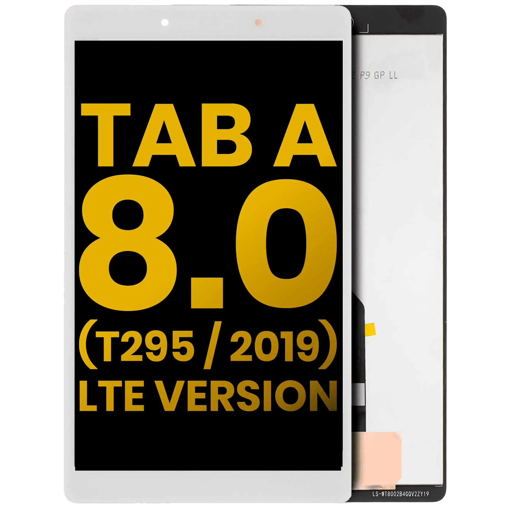 LCD Assembly Without Frame For Samsung Galaxy Tab A 8.0" (T295) (2019) (LTE Version) (Refurbished) (White) - Samsung Galaxy Tab A 8.0" (2019) Replacement Parts - SKU 107082072504 - product image 1