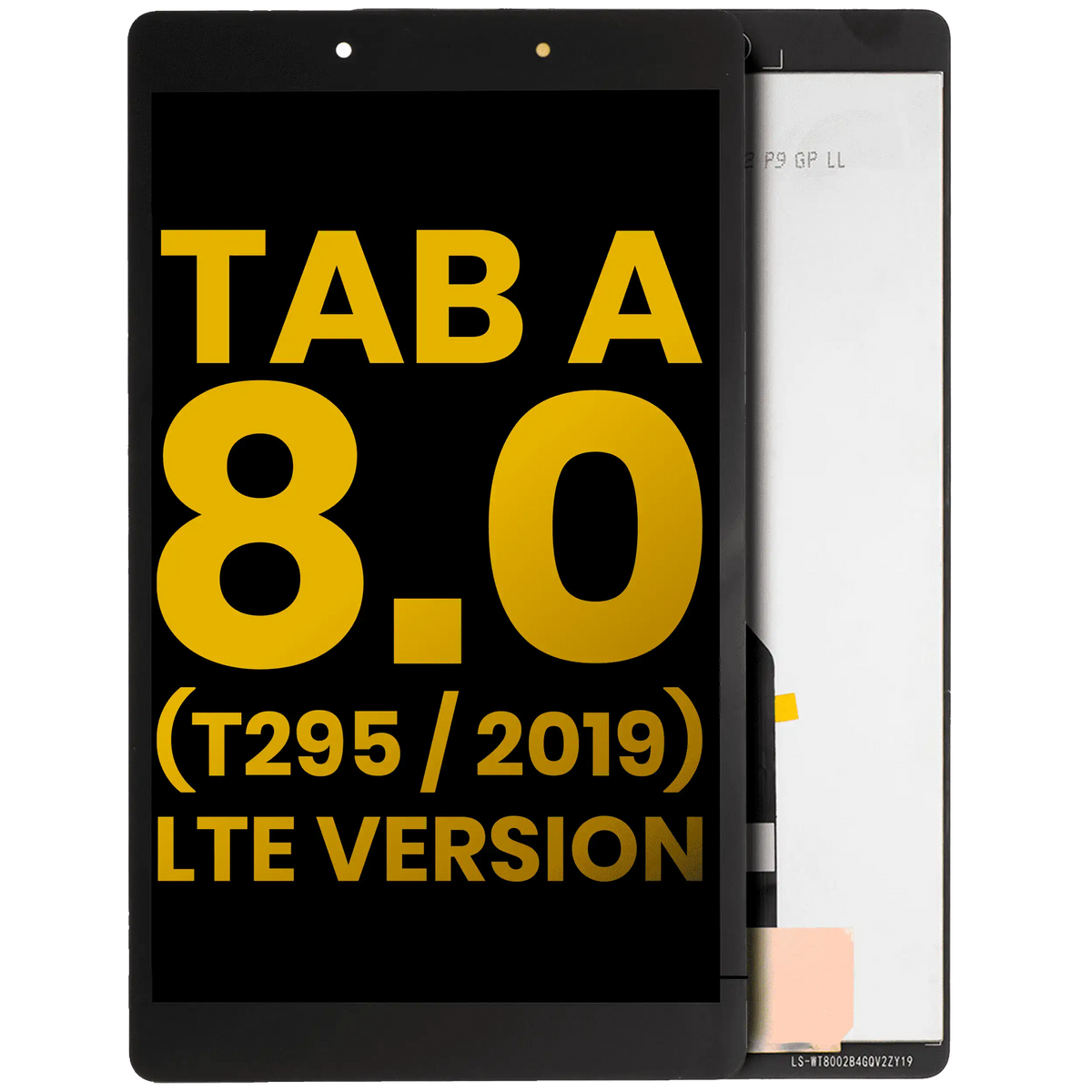 LCD Assembly Without Frame For Samsung Galaxy Tab A 8.0" (T295) (2019) (LTE Version) (Refurbished) (Black) - Samsung Galaxy Tab A 8.0" (2019) Replacement Parts - SKU 107082072503 - product image 1