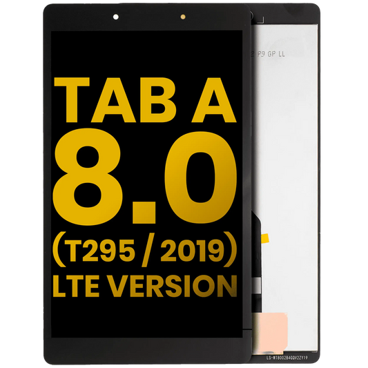 LCD Assembly Without Frame For Samsung Galaxy Tab A 8.0" (T295) (2019) (LTE Version) (Refurbished) (Black) - Samsung Galaxy Tab A 8.0" (2019) Replacement Parts - SKU 107082072503 - product image 1