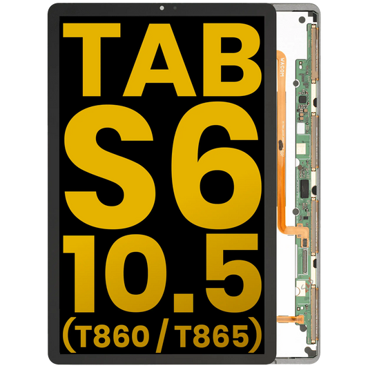 OLED Assembly Without Frame Compatible For Samsung Galaxy Tab S6 10.5" (T860 / T865) (2019) (Refurbished) - product image 1